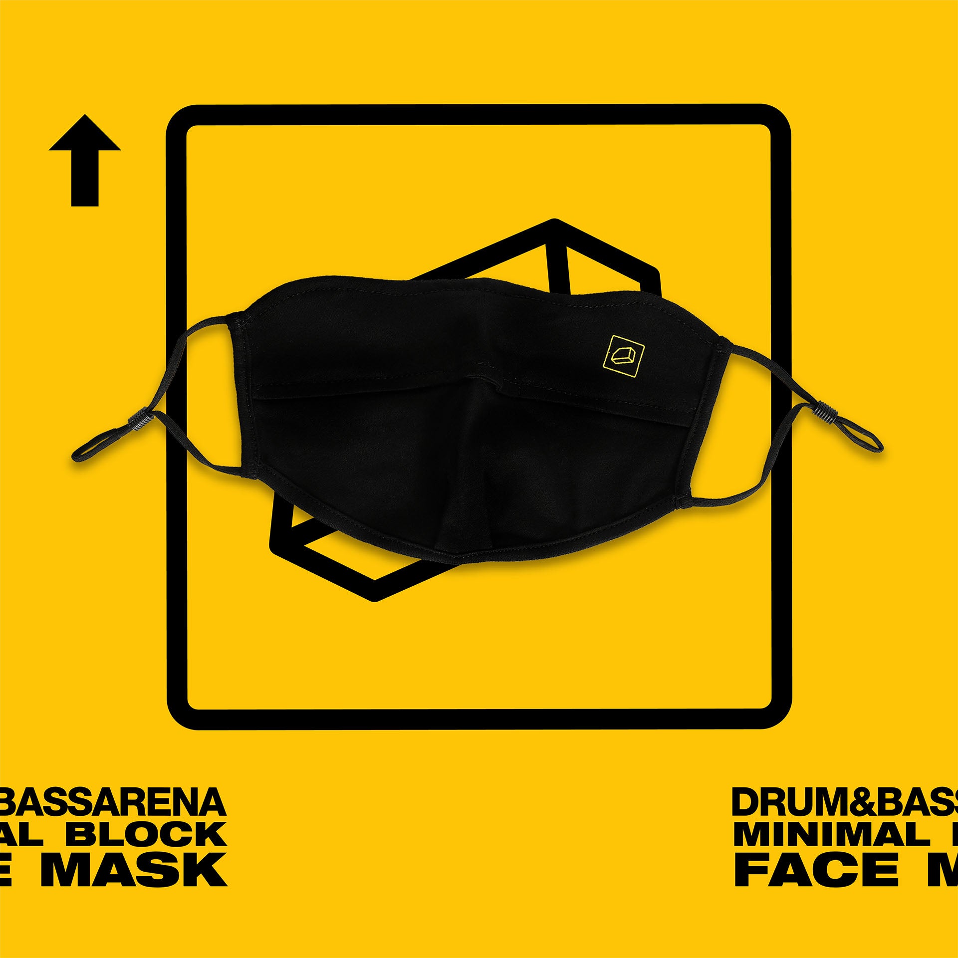 Máscara facial de bloque mínimo